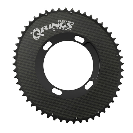 Rotor Q Ring Qarbon Carbon 11 Speed Chainring (Black)