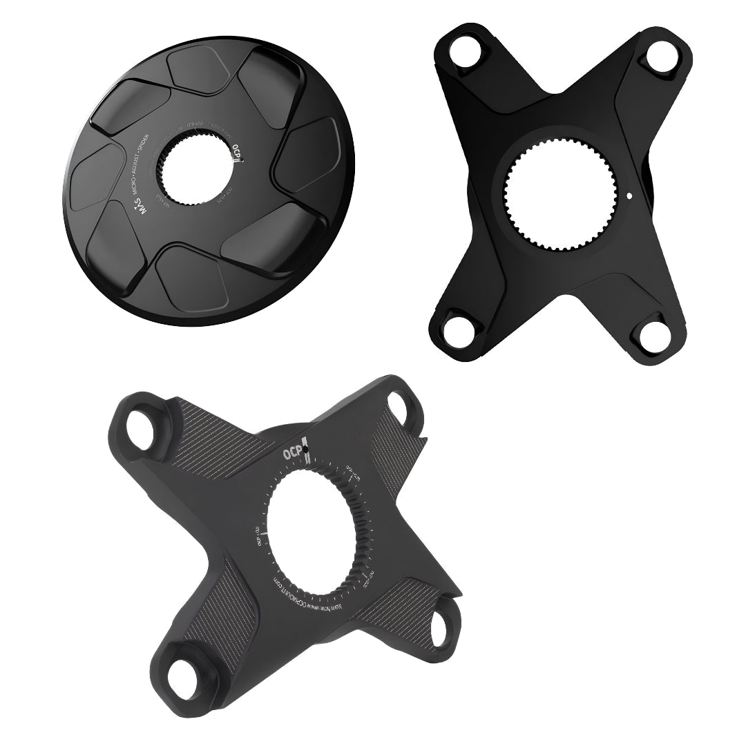 Rotor Spider BCD110x4 Chainring Spider Arm (Matte Black)