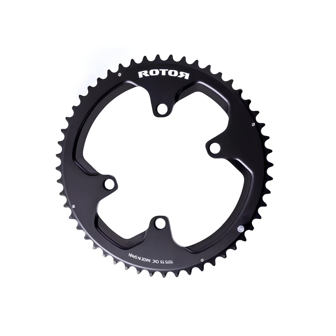 Rotor 110/4 BCD 11 Speed Round Chainring (Black)