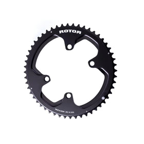 Rotor 110/4 BCD 11 Speed Round Chainring (Black)
