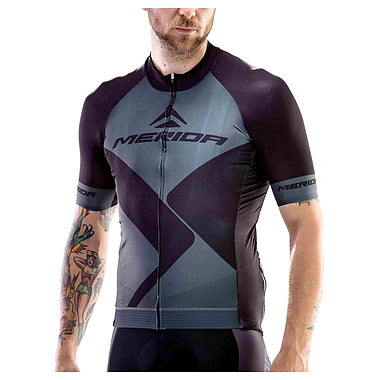 Merida SS Nizza Jersey-Black/Grey-XL