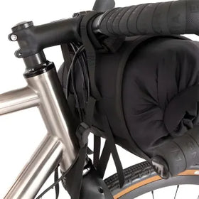 Restrap Handlebar Bag-Black/Orange (Small)