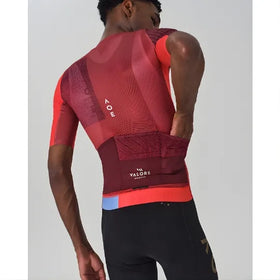 Valore Serie Tempo Jersey-Crimson Red