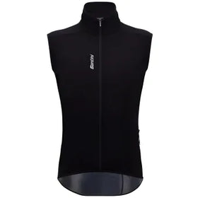 Santini Magic Unisex Packable Waterproof Vest-Black