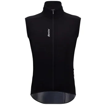 Santini Magic Unisex Packable Waterproof Vest-Black