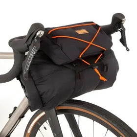Restrap Handlebar Bag-Black/Orange (Large)