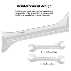TOOPRE TL-S10B Mountain Bike Hub Wrench 17 18 19 20mm Open Bicycle Hub Installation and Removal Tool