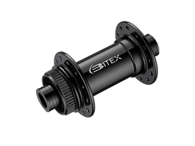 Bitex BX106F Front Disc Hub, CLD, Black, 32h, TA 12M*100mm