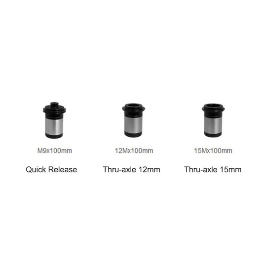 Bitex BX207F Front Hub Conversion Caps - M9(QR)x100mm