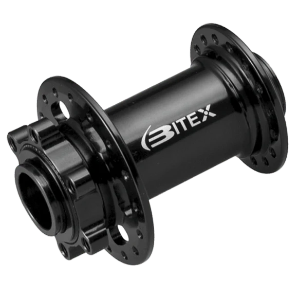 Bitex MTF15/20 Front Disc Hub, ISO, Black, 32h, M9(QR)x100mm
