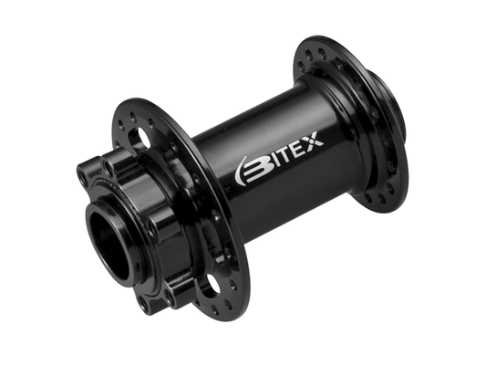 Bitex MTF15/20 Front Disc Hub, ISO, Silver, 32h, TA 12Mx100mm