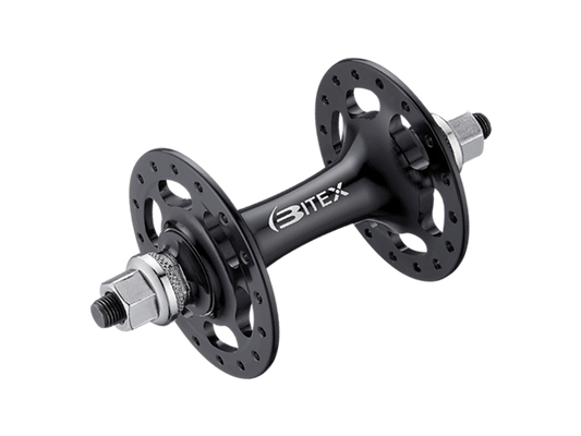Bitex TKF10 Front Track Hub, Black, 20h, 100mm