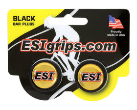 ESI Grips - OEM Bar Plugs, Pair, Black