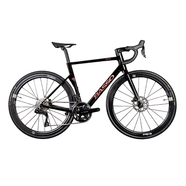 "Basso Venta R 105 12S ATTAQUE CARBON 45 DB (Black) - 51