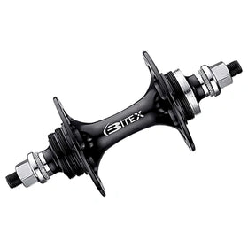 Bitex TKR10 Rear Track Hub, Black, 32h, 120mm, Fixed/Free