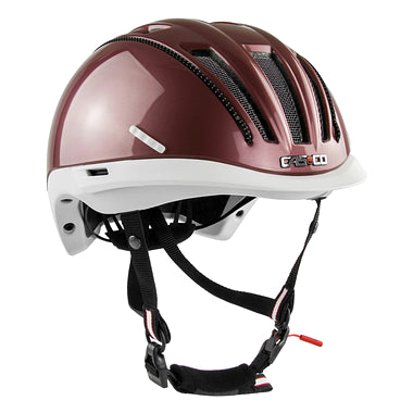 CASCO Roadster Fahrradhelm Ohne Visier – Englisch Rose Weiss