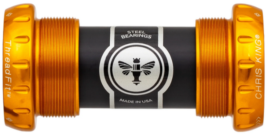 Chris King Bottom Bracket, Threadfit™ 24, Matte Mango