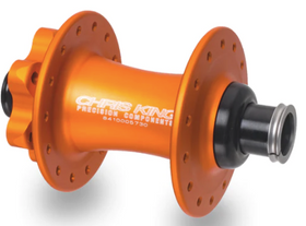 Chris King Hub, Front, ISO, B, 32, Matte Mango, 110x15, SD