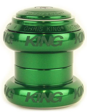 Chris King Headset, NoThreadSet, 1-1/8", Sour Apple SV
