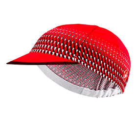 CLIMBER'S CAP-RASPBERRY/WHITE-BORDEAUX