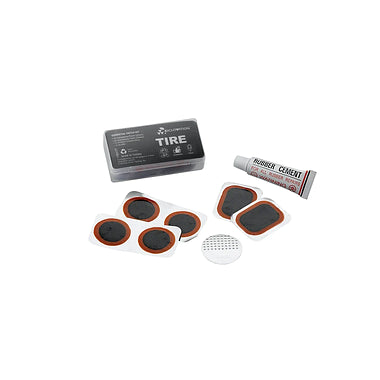 CICLOVATION Essential Patch Kit _ Black patch / Rubber based. 12 SET/BOX