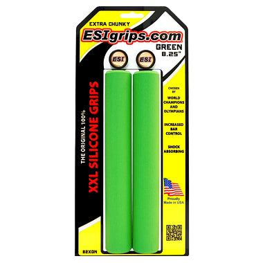 ESI Grips - XXL 8.25" Chunky, Green