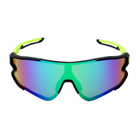 ZAKPRO Professional Outdoor Sports Cycling Sunglasses – Neon Green