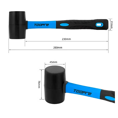 Toopre TL-231 Rubber Hammer for Bicycle & Mountain Bike Repair