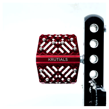 KRUTIALS PLATFORM PEDAL RED