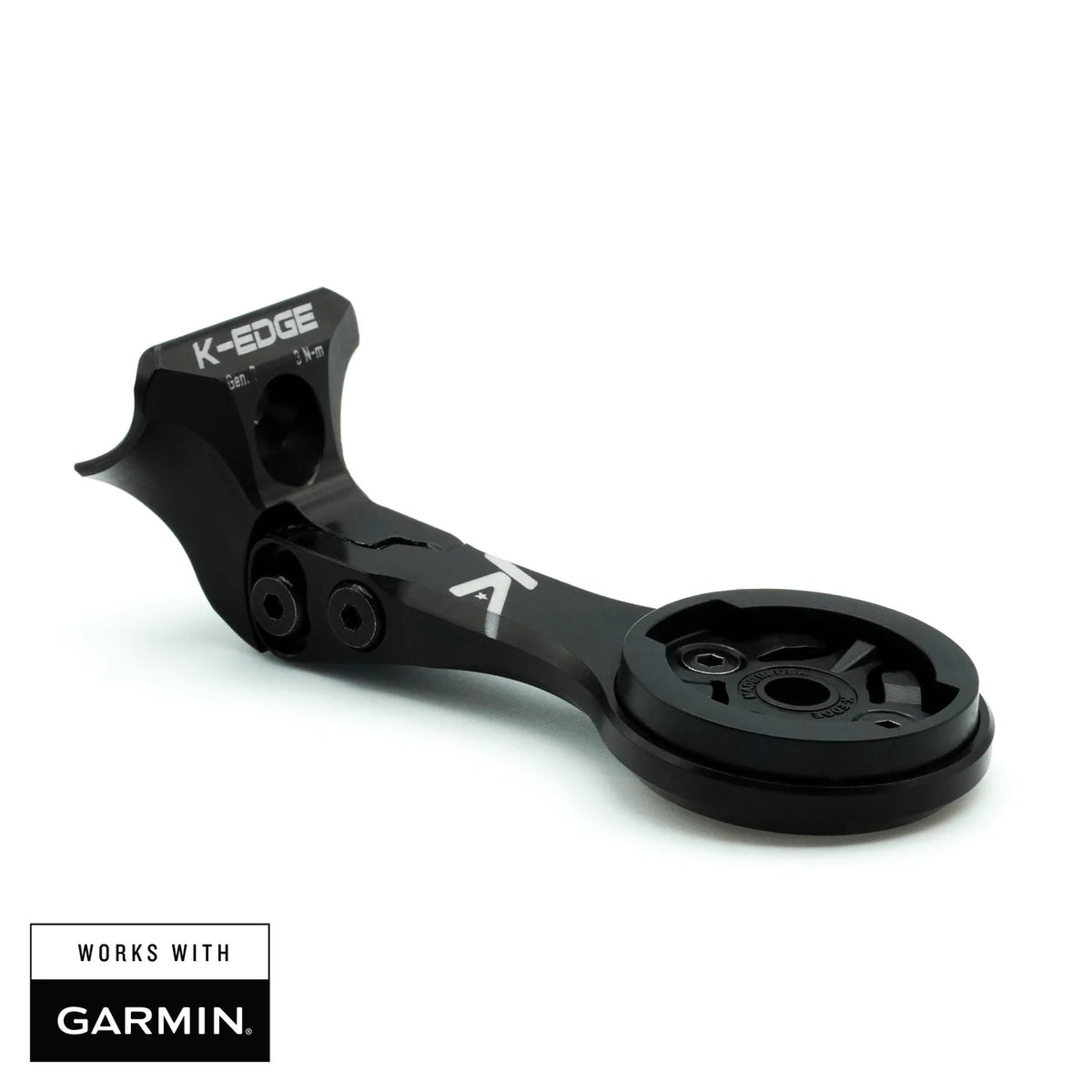 K-EDGE GARMIN Gen 7 Madone Combo Mount, Black Anodize