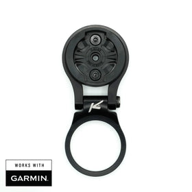 K-EDGE Adjustable Race Stem Mount w/ Top Cap, Black