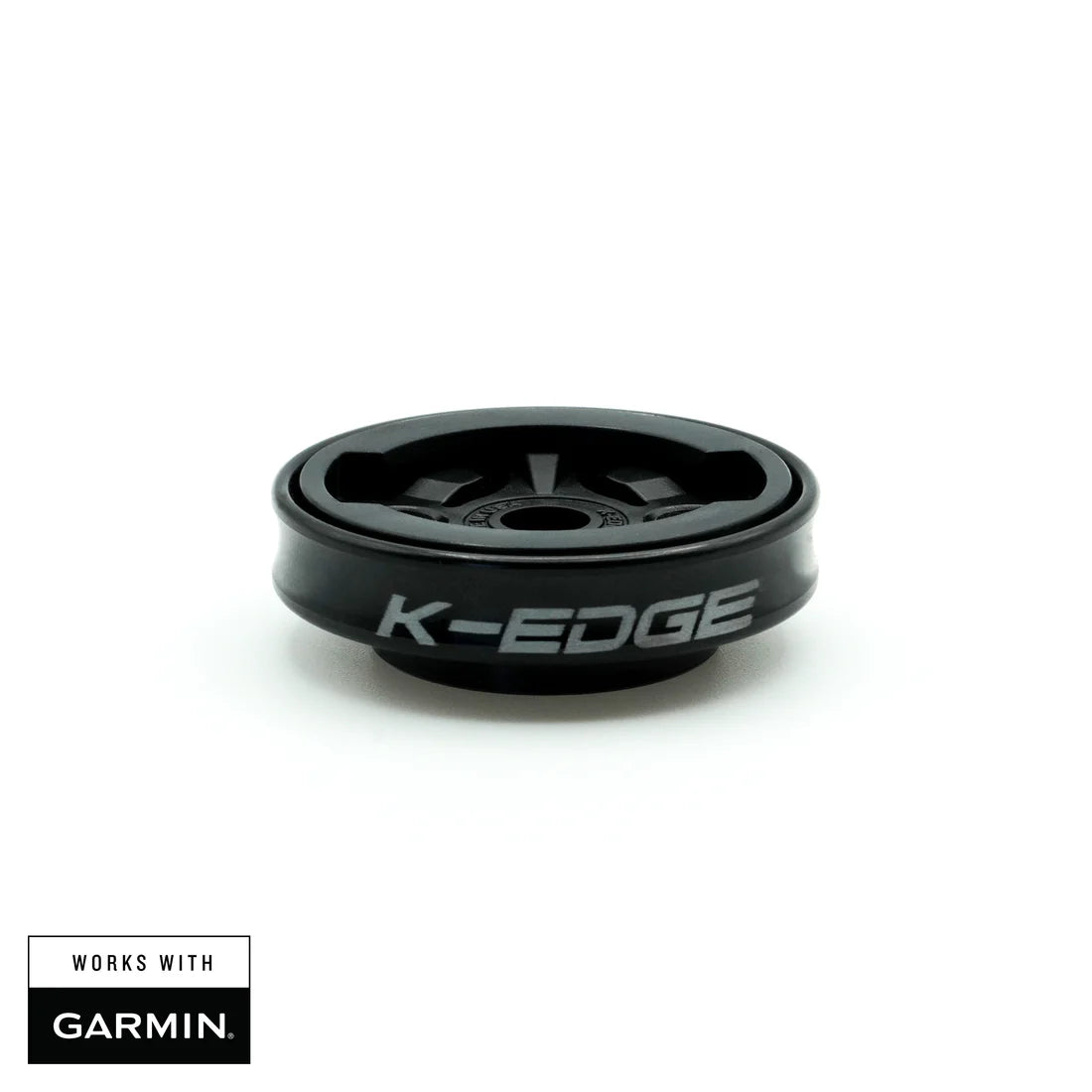 K-EDGE Gravity Top Cap Garmin Mount, Black