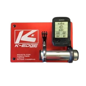 K-EDGE Desktop or Wall Mounted Product Display 5.5" x 8.5" laser etched with bar for display.