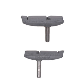 Kool-Stop Eagle 2 Canti Brake Pad, Smooth, Silver