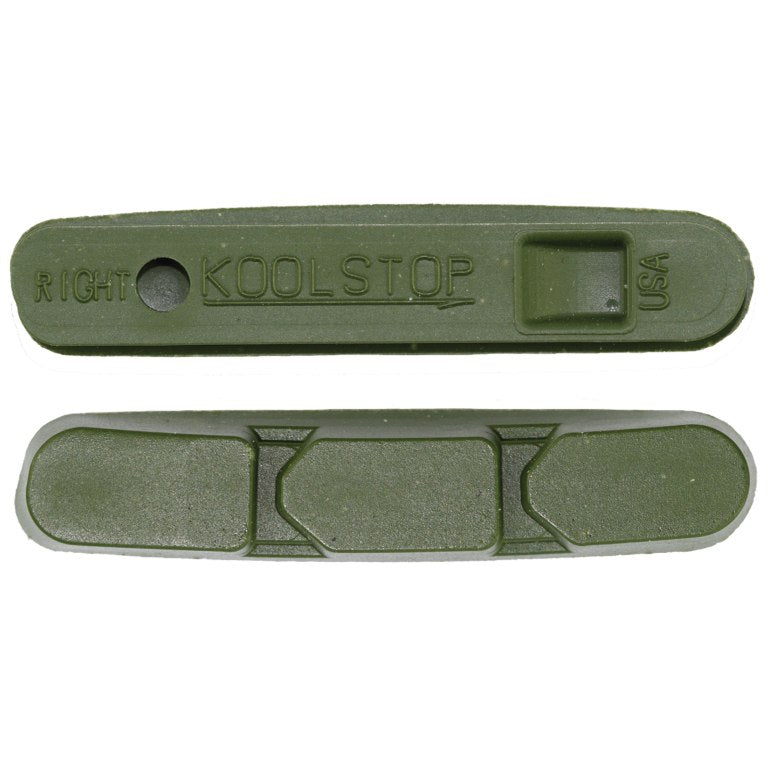 Kool-Stop Replacement pads for Campi Super Record 2011, Ceramic Green