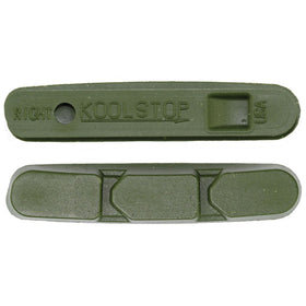 Kool-Stop Replacement pads for Campi Super Record 2011, Ceramic Green