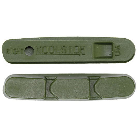 Kool-Stop Replacement pads for Campi Super Record 2011, Ceramic Green