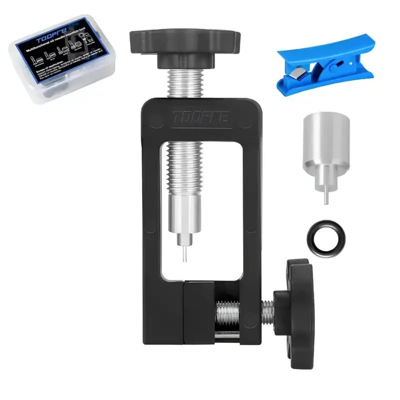Toopre Bicycle Oil Pipe Pusher Five-wire Body Into the Olive Head Press Into the Pipe Cutter Oil Needle Insertion Tool