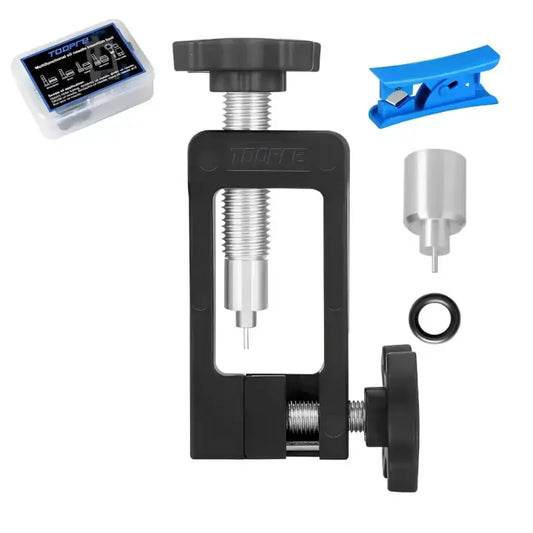 Toopre Bicycle Oil Pipe Pusher Five-wire Body Into the Olive Head Press Into the Pipe Cutter Oil Needle Insertion Tool