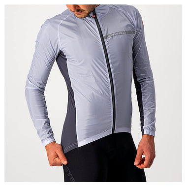 SQUADRA STRETCH JACKET (WINTER)-SILVER GRAY/DARK GRAY