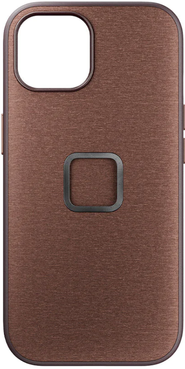 Peak Design Mobile // Everyday Fabric Case // iPhone 15 // Redwood