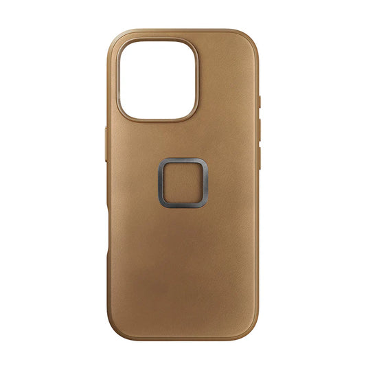 Peak Design Mobile // Everyday Clarino Case // iPhone 16 Pro // Tan