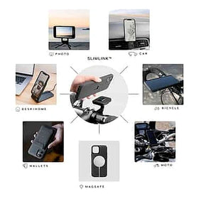 Peak Design Mobile // Motorcycle Mount // Stem Mount // Black