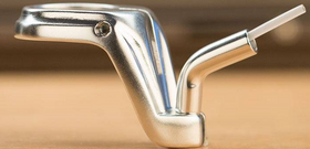 P/S Clamp-On Cable Hanger with Noodle, 28.6mm, Silver
