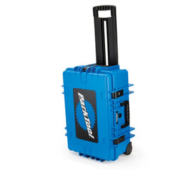 Rolling Big Blue Box Tool Case