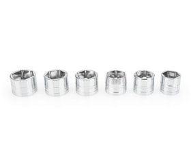 Flat-Faced Socket Set:  24mm - 32mm