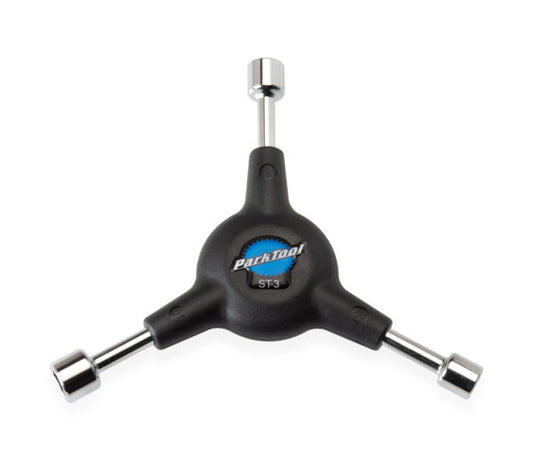 Three-Way Socket Wrench:  8mm, 9mm, 10mm