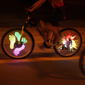 Bicycle wheel light