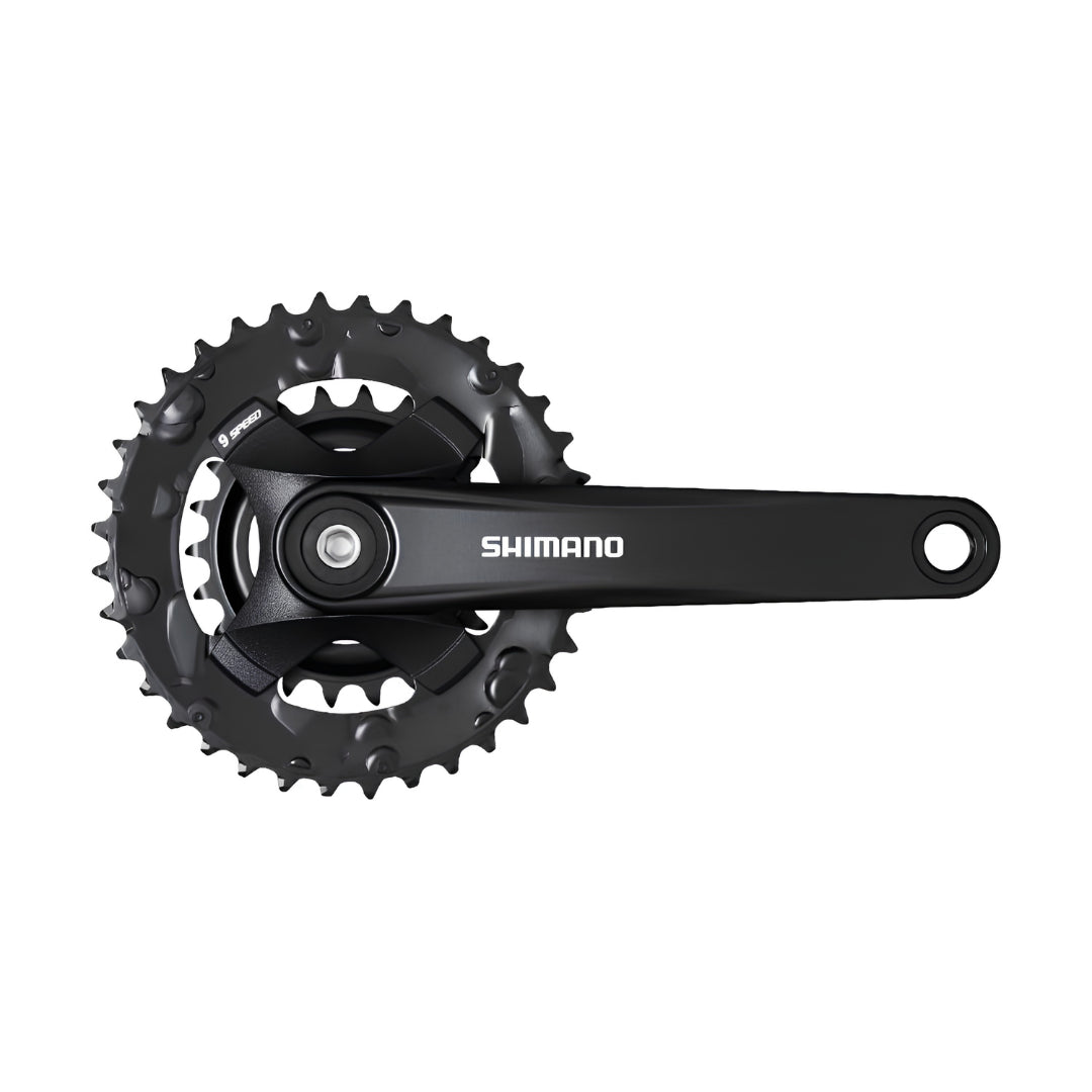 SHIMANO FC-MT101-2 MTB Crankset – 2×9-Speed