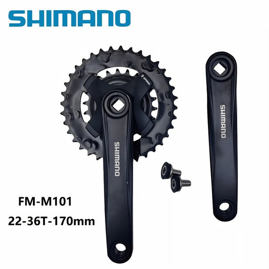 SHIMANO FC-MT101-2 MTB Crankset – 2×9-Speed